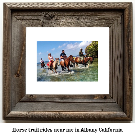 horse trail rides near me in Albany, California